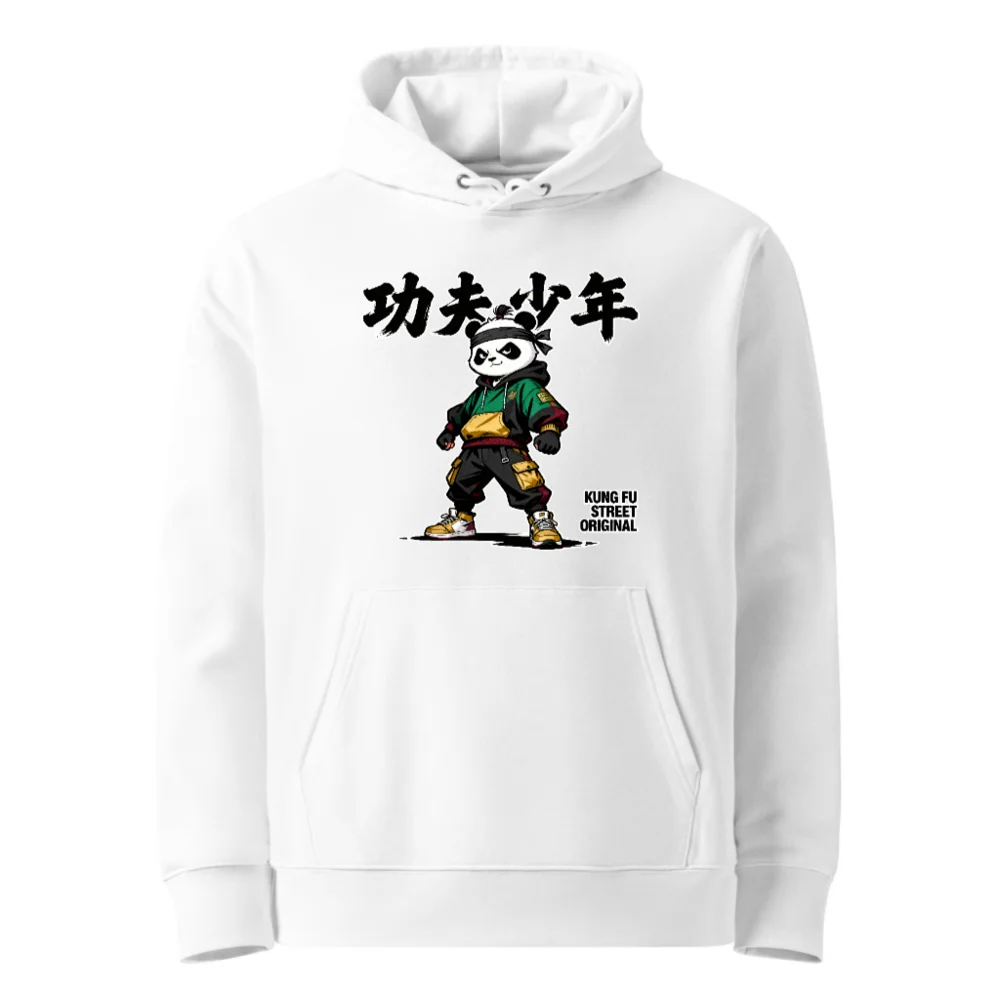 Kung Fu Panda Hoodie – Unisex Eco-Friendly Streetwear
