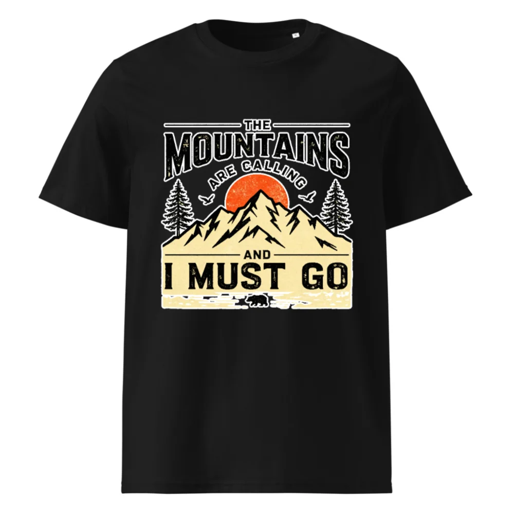 The Mountains Are Calling T-Shirt – Unisex Organic Cotton