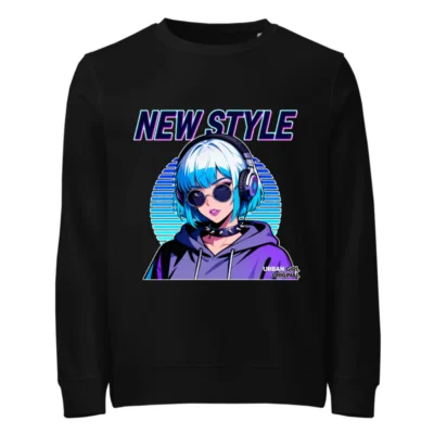 New Style Unisex Organic Cotton Sweatshirt - Urban Girl Original