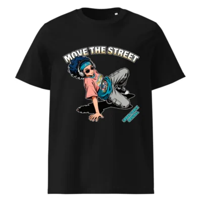 Move the Street Unisex Organic Cotton T-Shirt – Urban Dance Graphic Tee