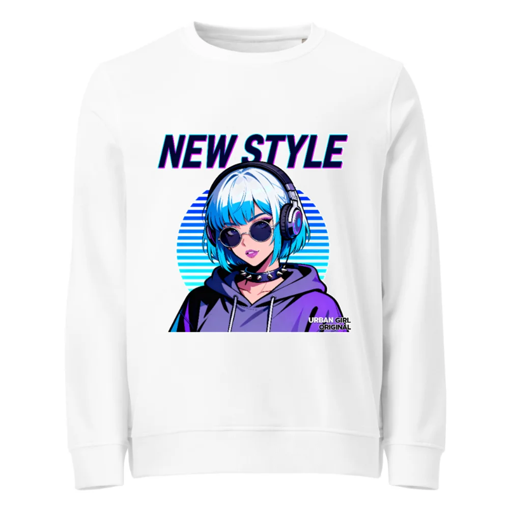 New Style Unisex Organic Cotton Sweatshirt - Urban Girl Original