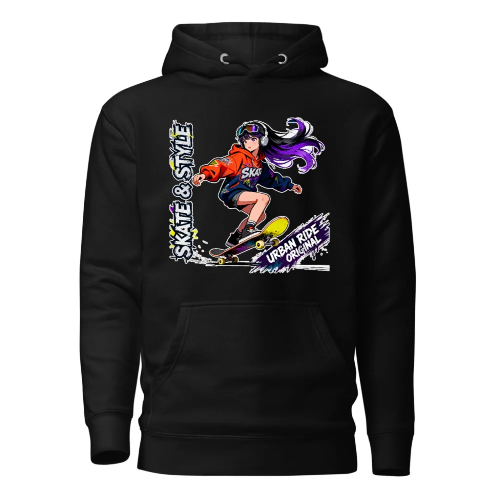 Skate & Style Unisex Premium Hoodie – Urban Ride Original