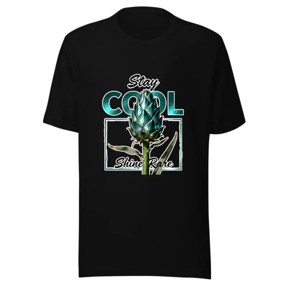 Stay Cool Shine Rare Artichoke Graphic T-Shirt - Unisex