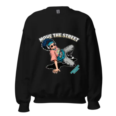 Move the Street Urban Dance Sweatshirt – Unisex Crew Neck