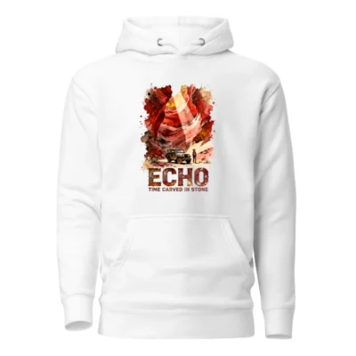 Echo Time Carved in Stone Unisex Premium Hoodie