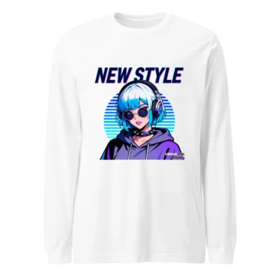 New Style Unisex Long Sleeve Tee - Urban Girl Original Graphic Shirt