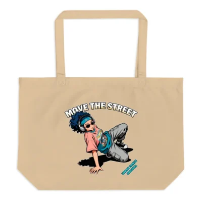 Organic Cotton Tote Bag – Move the Street Urban Dance Design