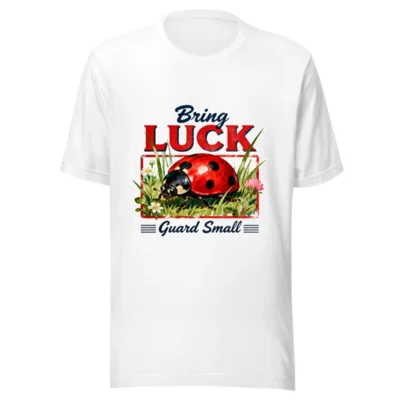 Bring Luck Ladybug T-Shirt – Unisex Graphic Tee for Good Fortune