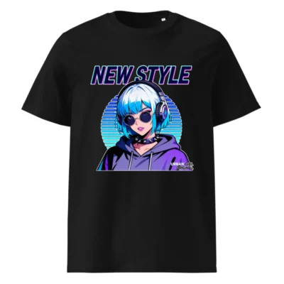 New Style Urban Girl T-Shirt - Unisex Organic Cotton Graphic Tee