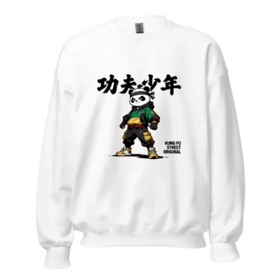 Kung Fu Panda Streetwear Sweatshirt – Unisex Crew Neck Hoodie