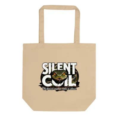 Silent Coil Eco Tote Bag – Organic Cotton Reusable Shopping Bag