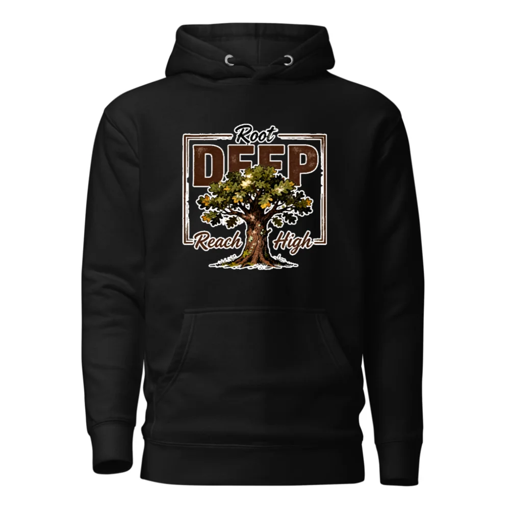 Root Deep Reach High Unisex Premium Hoodie