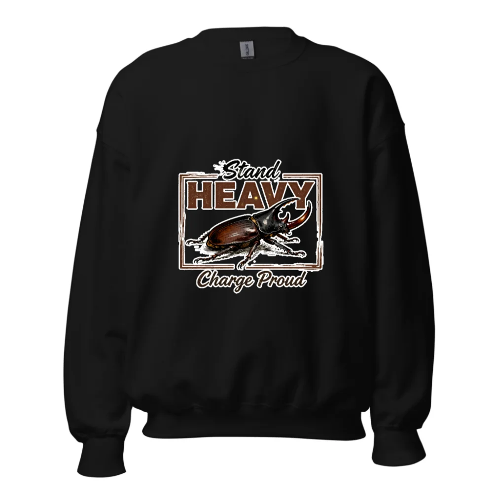Stand Heavy Charge Proud Unisex Crewneck Sweatshirt