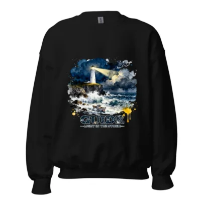 Guide Light in the Storm Unisex Crew Neck Sweatshirt