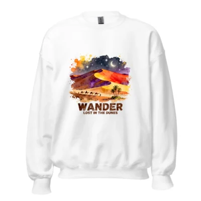 Wander Lost in the Dunes Unisex Sweatshirt