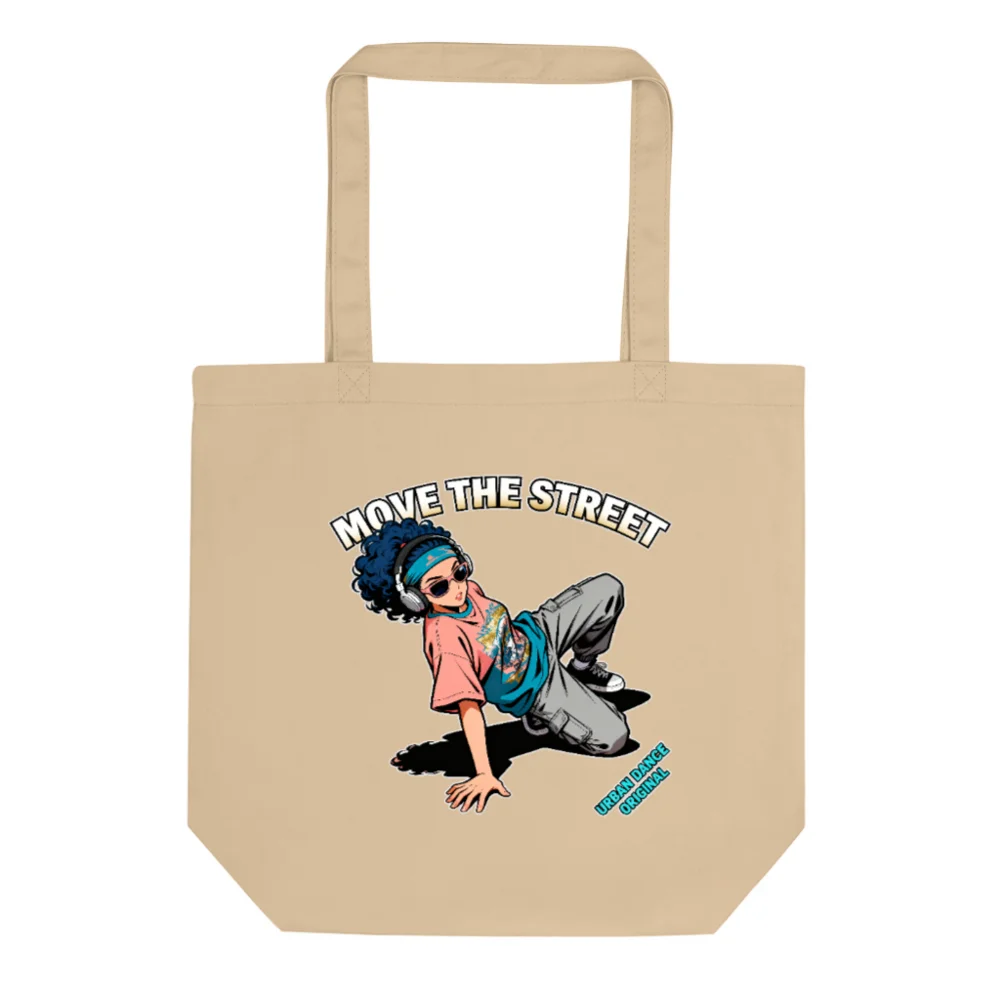 Eco Oyster Tote Bag – Move the Street Urban Dance Canvas Bag