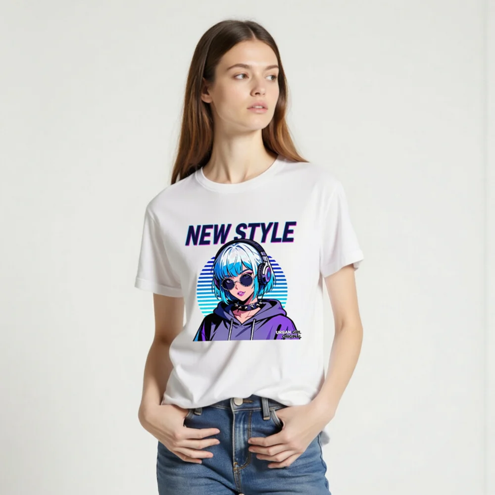 New Style Unisex Graphic T-Shirt - Urban Girl Original - Image 2