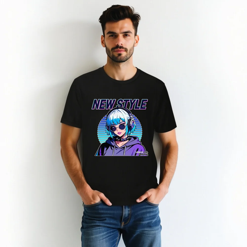 New Style Cyberpunk T-Shirt for Men and Women - Urban Girl Original - Image 5