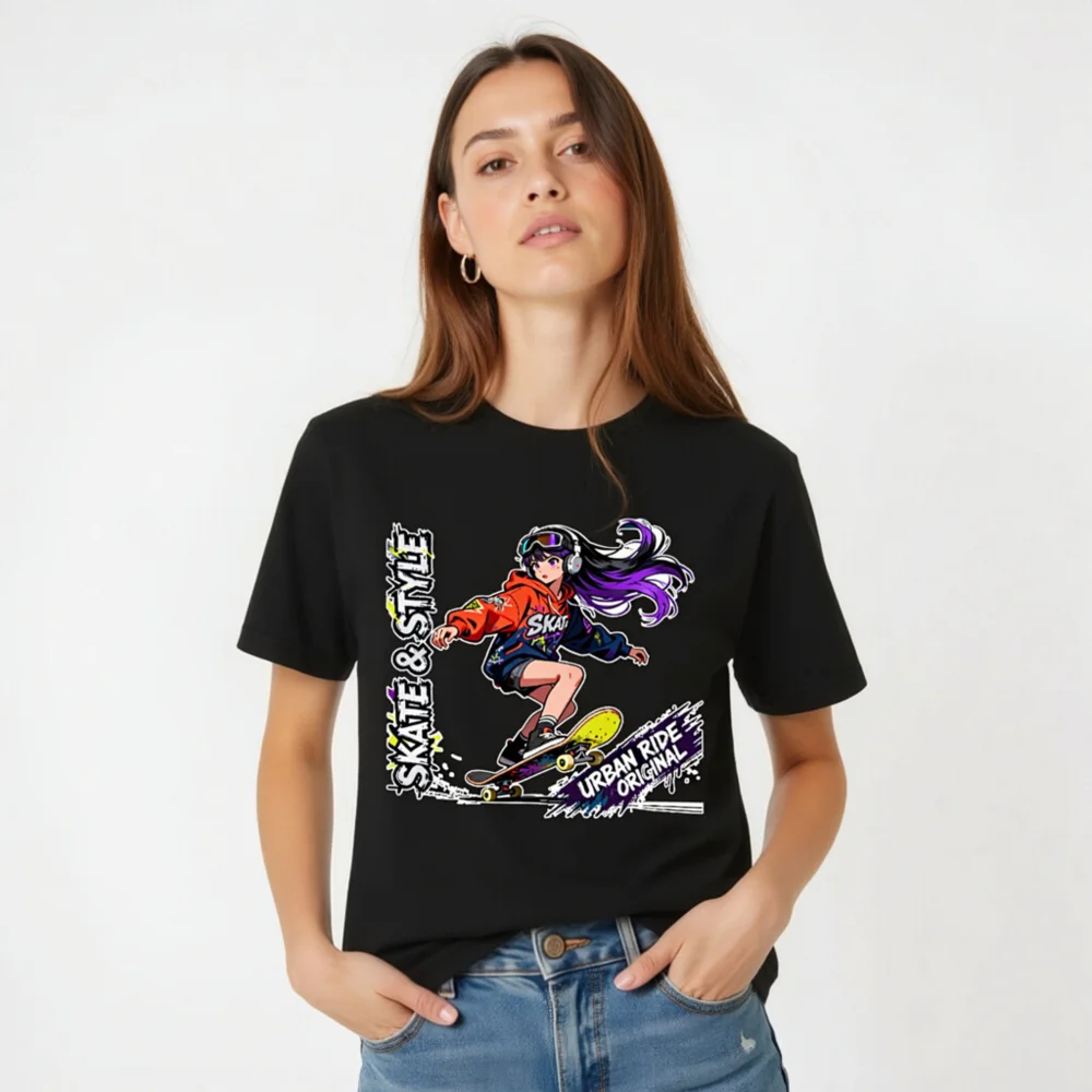 Skate & Style Unisex Graphic T-Shirt – Urban Ride Original - Image 4
