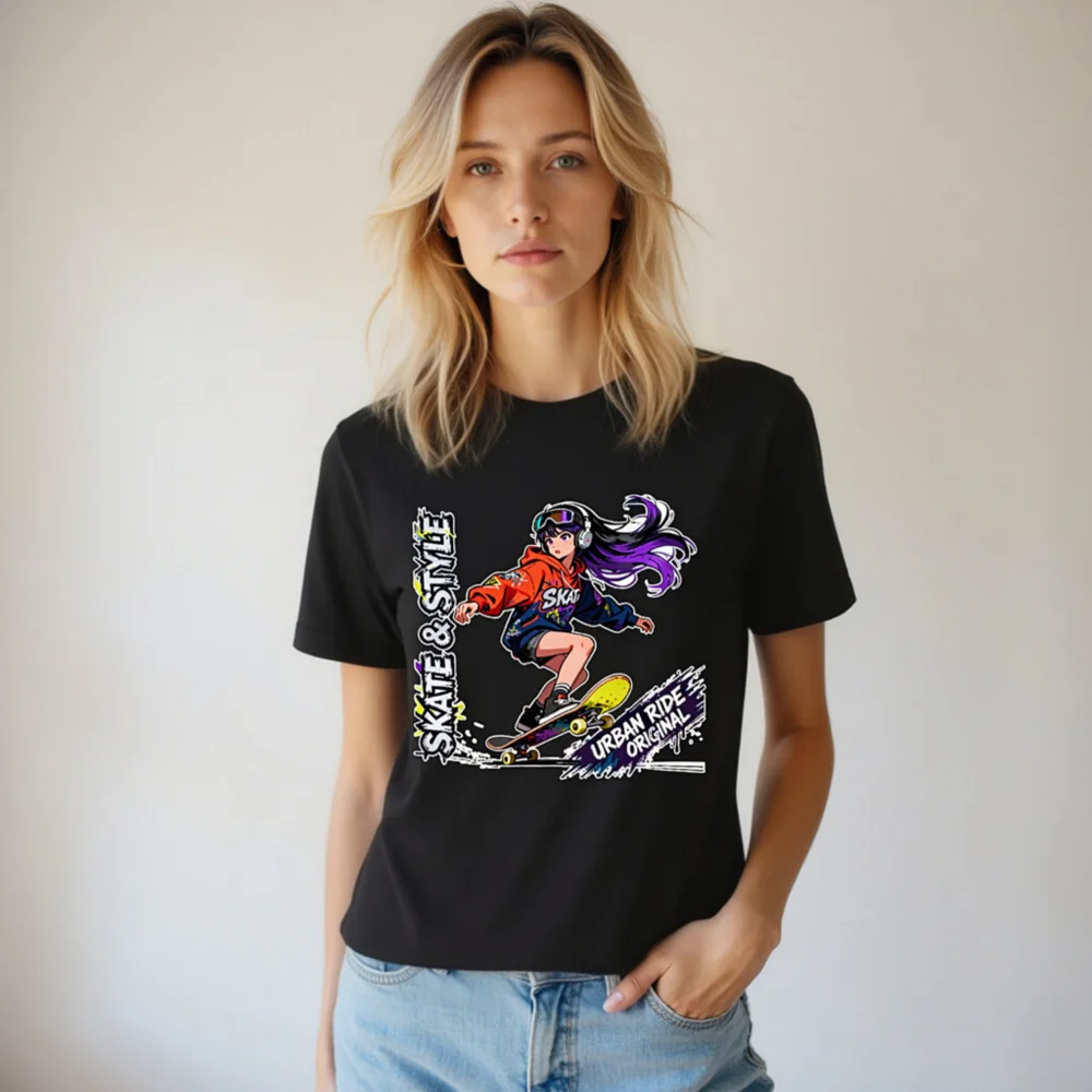 Skate & Style Unisex Graphic T-Shirt – Urban Ride Original - Image 7