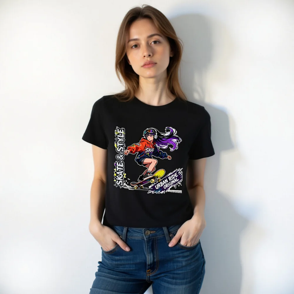 Skate & Style Unisex Graphic T-Shirt – Urban Ride Original - Image 10
