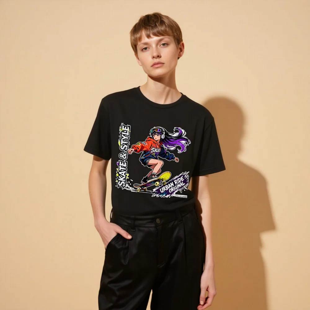Skate & Style Unisex Graphic T-Shirt – Urban Ride Original - Image 11