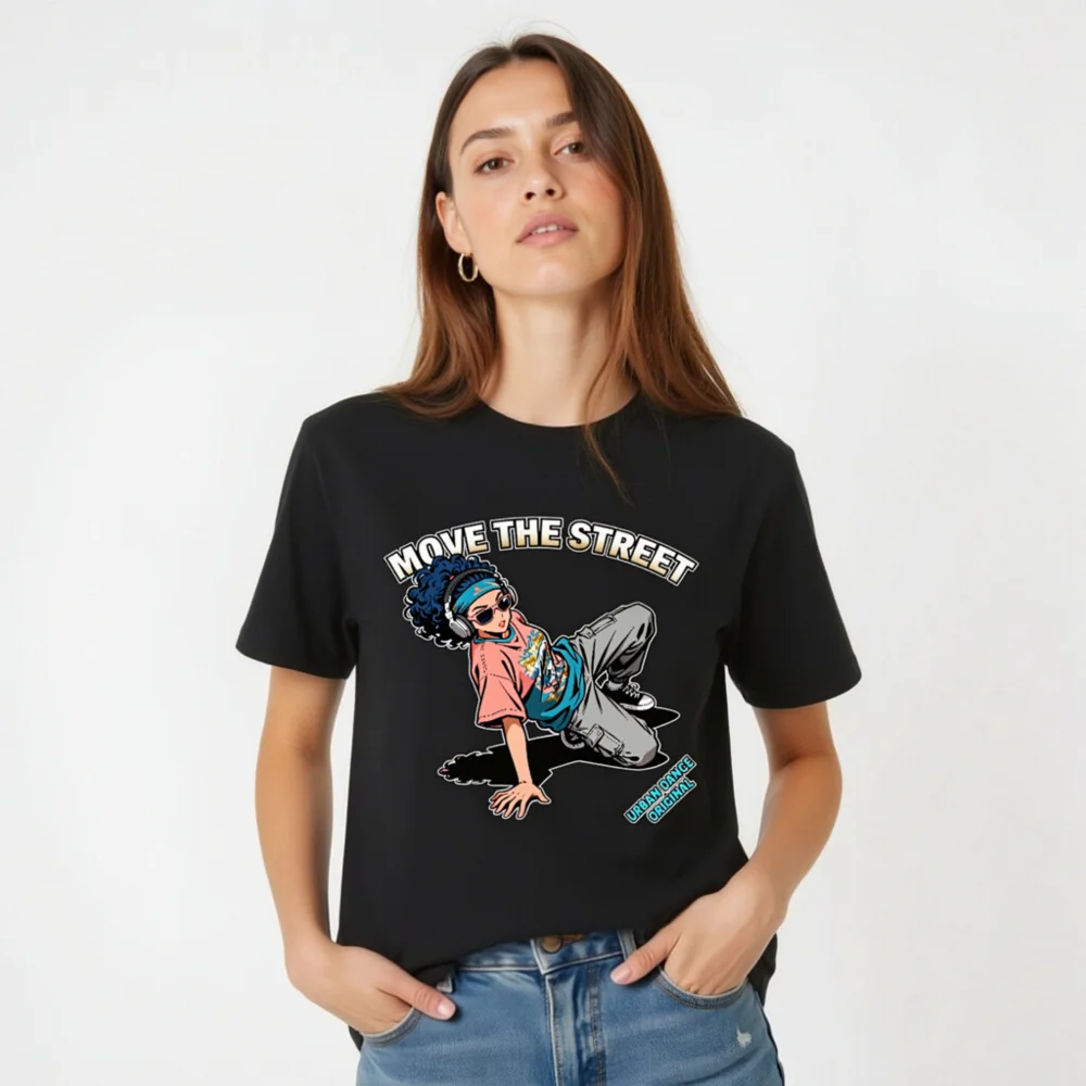 Move the Street Unisex Staple T-Shirt – Urban Dance Graphic Tee - Image 4