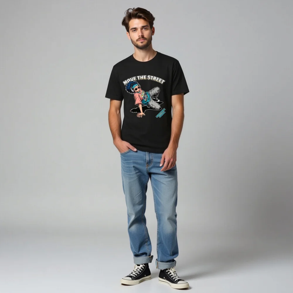 Move the Street Unisex Staple T-Shirt – Urban Dance Graphic Tee - Image 6