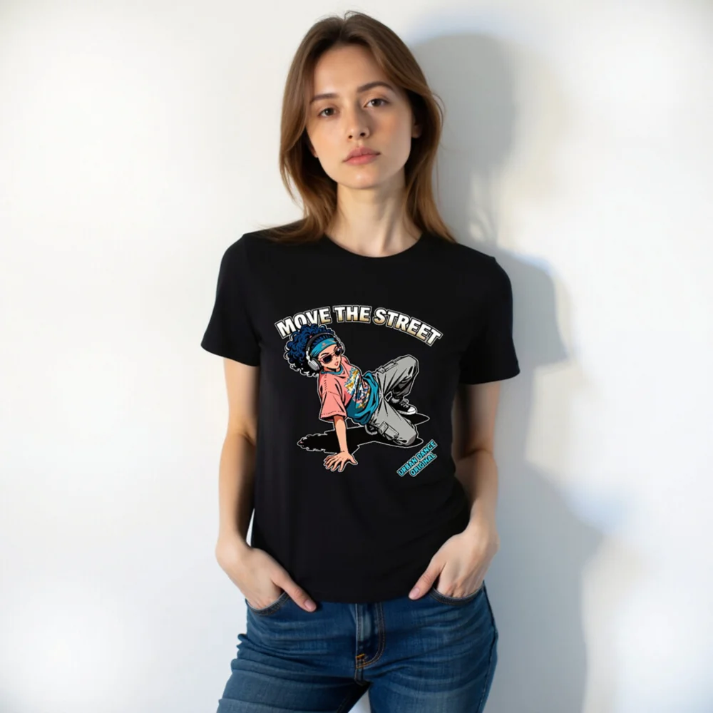 Move the Street Unisex Staple T-Shirt – Urban Dance Graphic Tee - Image 10
