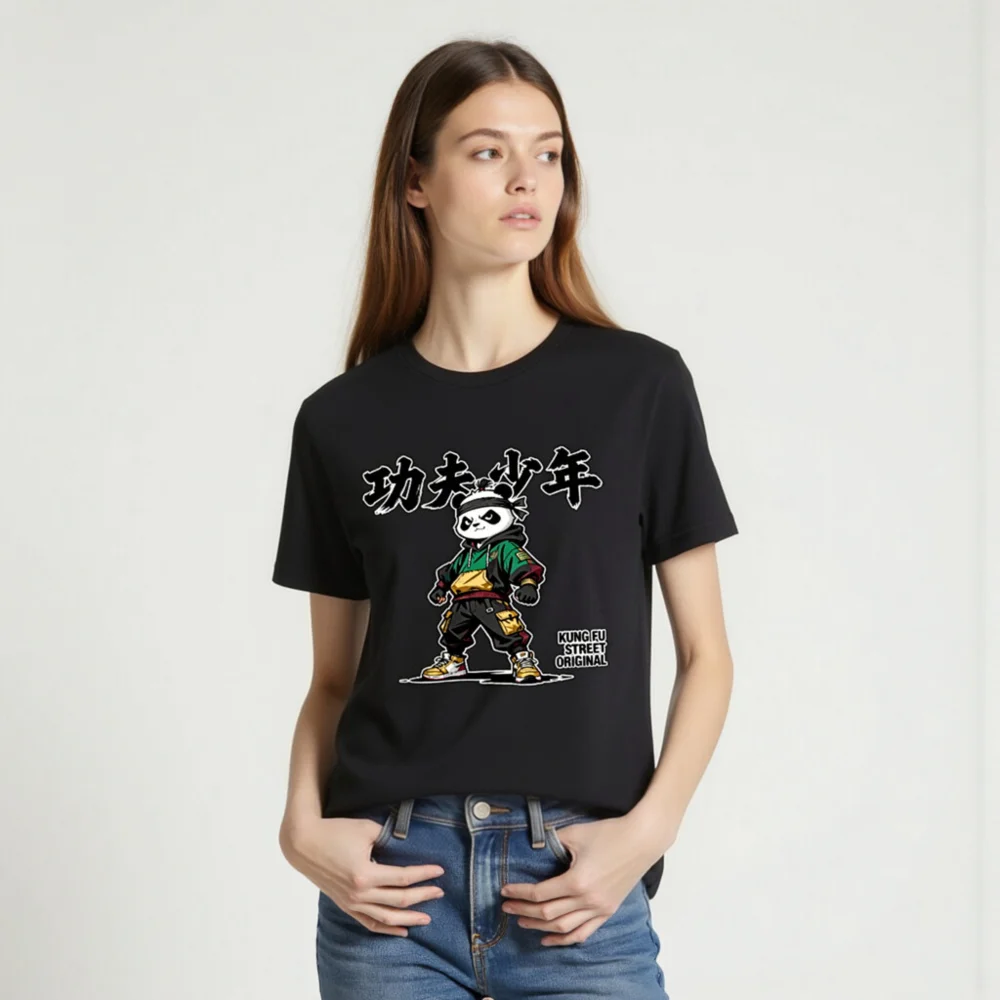 Kung Fu Panda Streetwear T-Shirt - Unisex Graphic Tee - Image 2