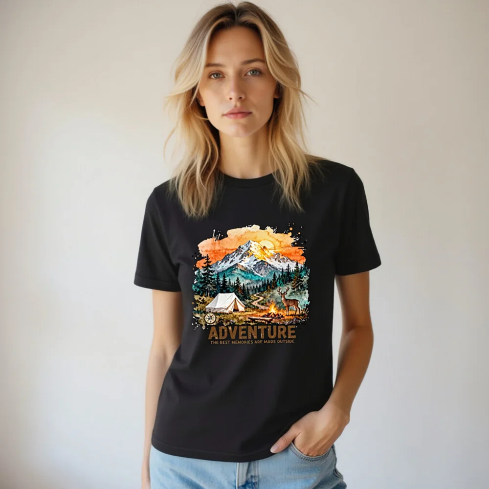 Adventure Camping T-Shirt for Men and Women – Outdoor Graphic Tee - Image 7