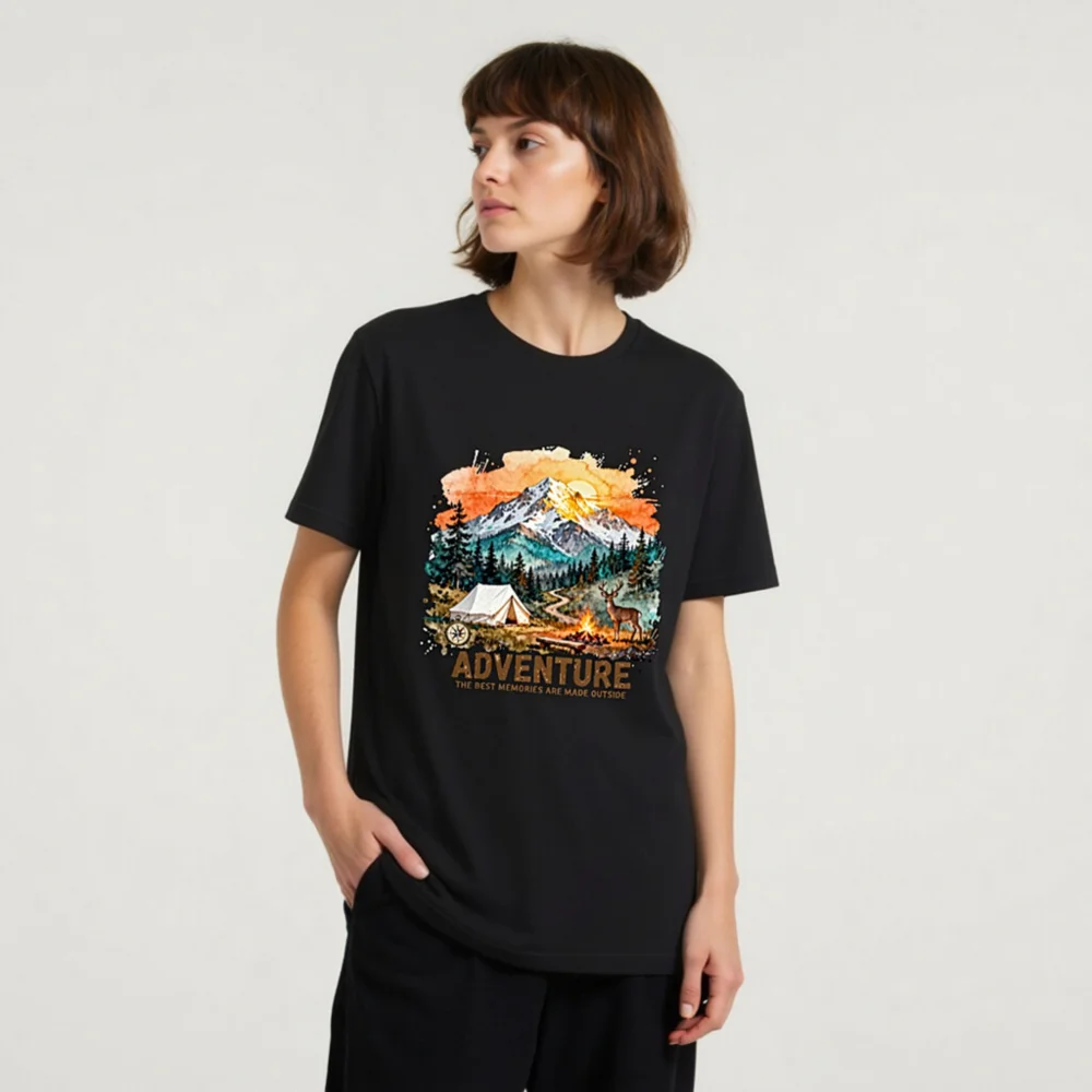 Adventure Camping T-Shirt for Men and Women – Outdoor Graphic Tee - Image 8