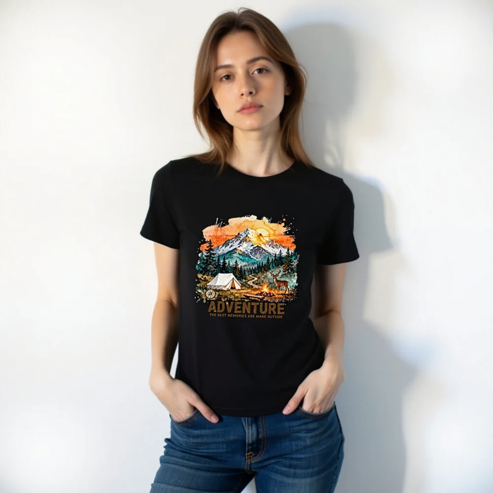 Adventure Camping T-Shirt for Men and Women – Outdoor Graphic Tee - Image 10