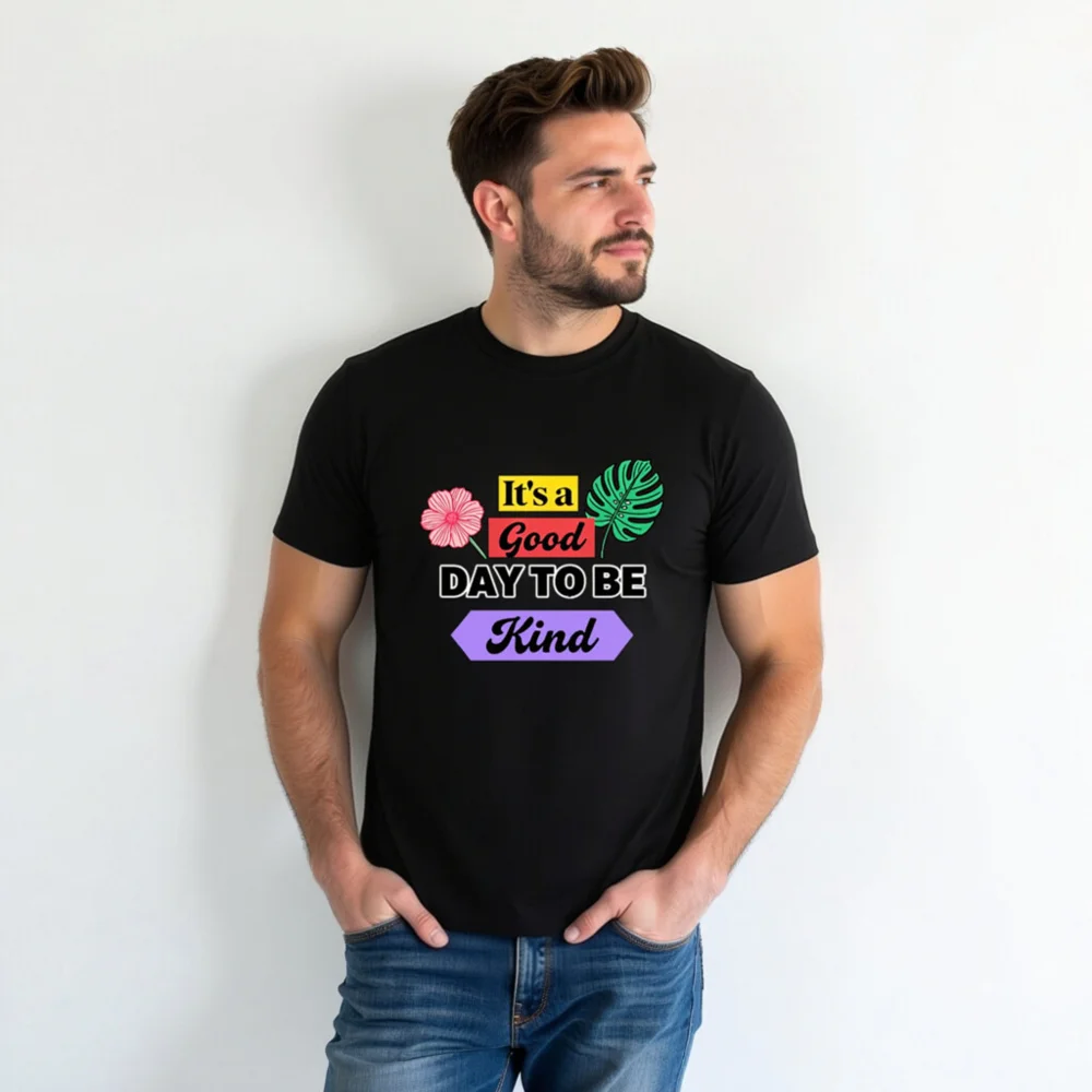 Kindness T-Shirt – Unisex Organic Cotton Graphic Tee - Image 4