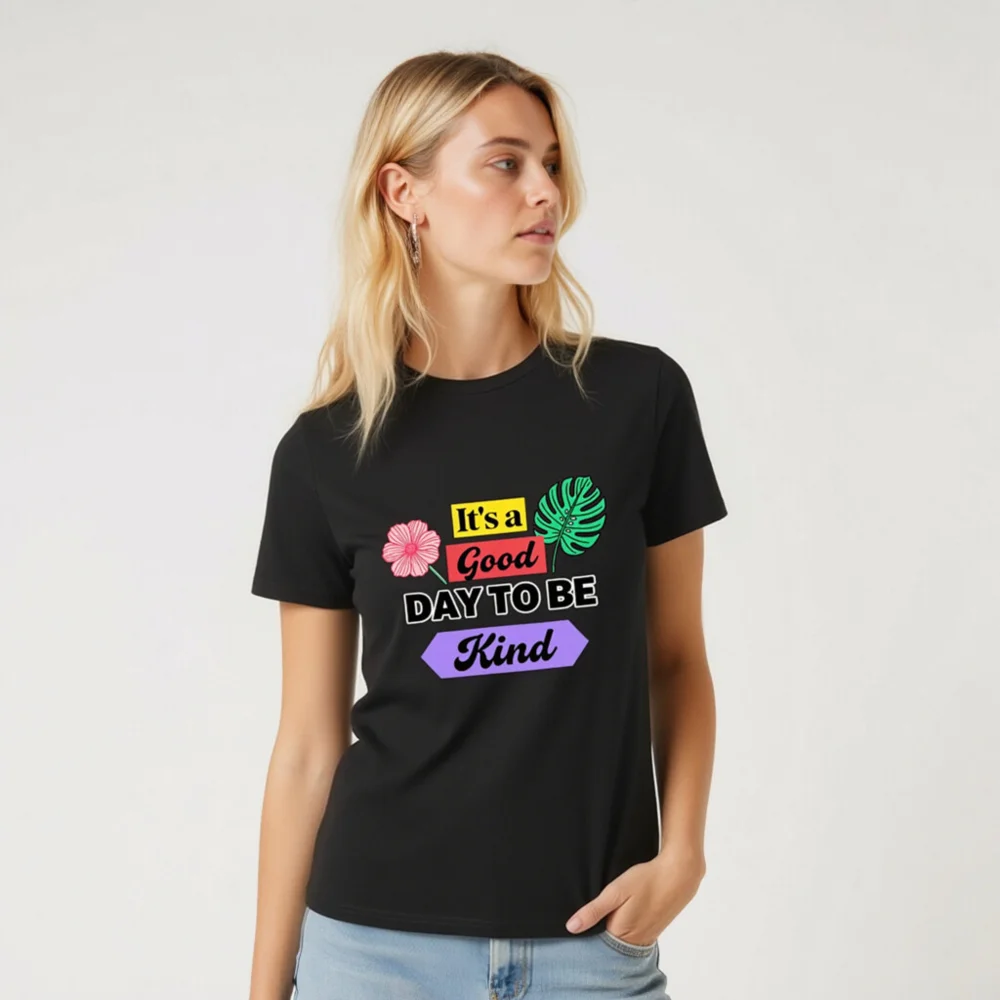 Kindness T-Shirt – Unisex Organic Cotton Graphic Tee - Image 6