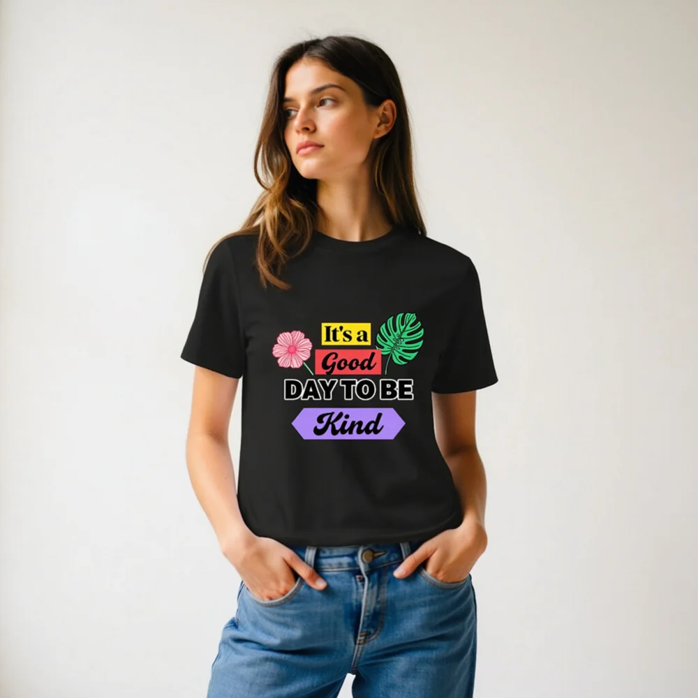Kindness T-Shirt – Unisex Organic Cotton Graphic Tee - Image 9