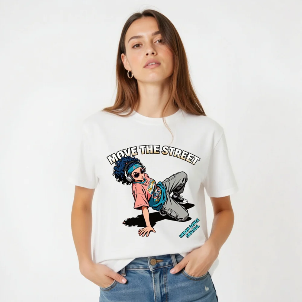 Move the Street Urban Dance T-Shirt – Unisex Organic Cotton - Image 4