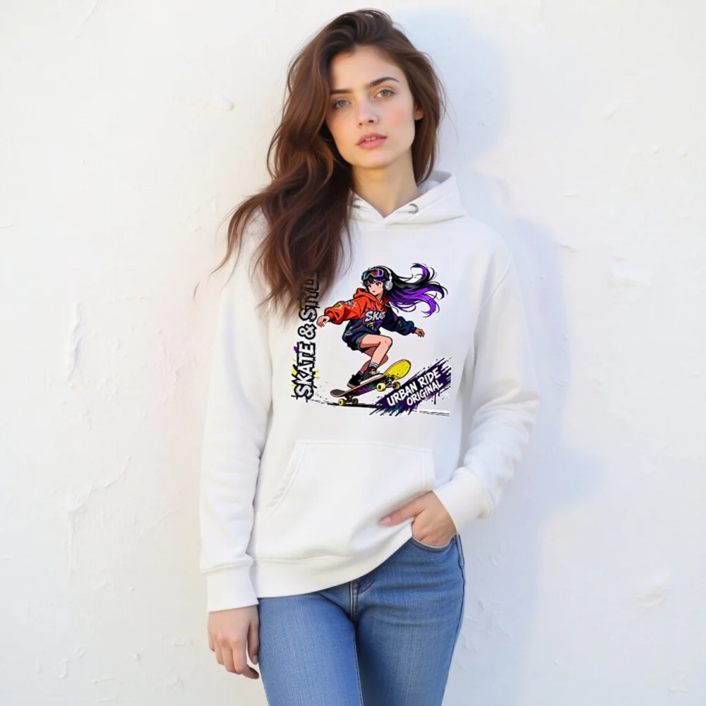 Skate & Style Unisex Premium Hoodie – Urban Ride Original - Image 10