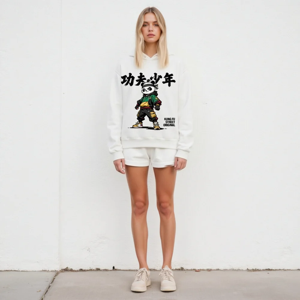 Kung Fu Panda Hoodie – Unisex Premium Pullover Sweatshirt - Image 5