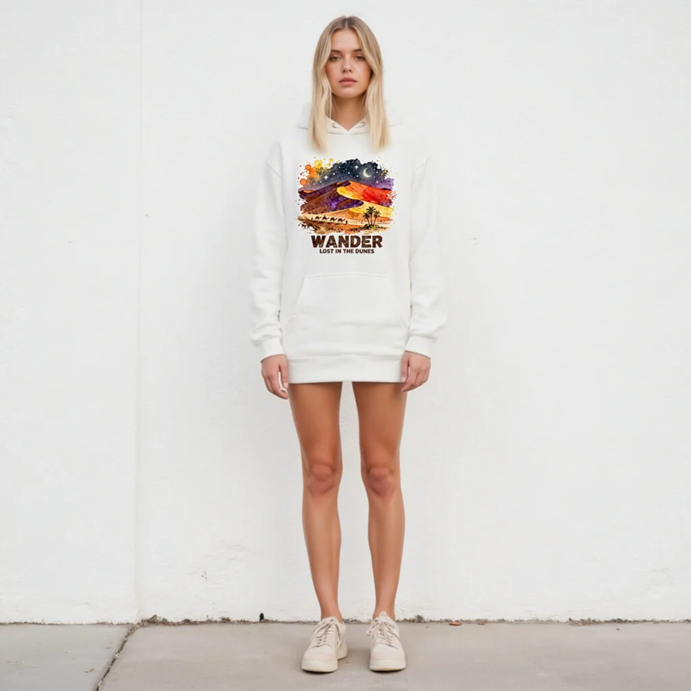 Wander Lost in the Dunes Unisex Premium Hoodie - Image 5