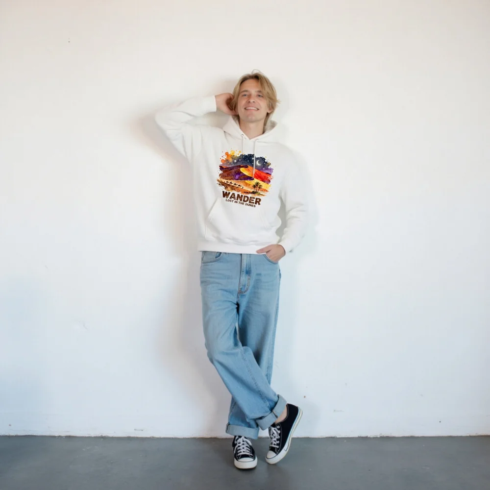 Wander Lost in the Dunes Unisex Premium Hoodie - Image 10