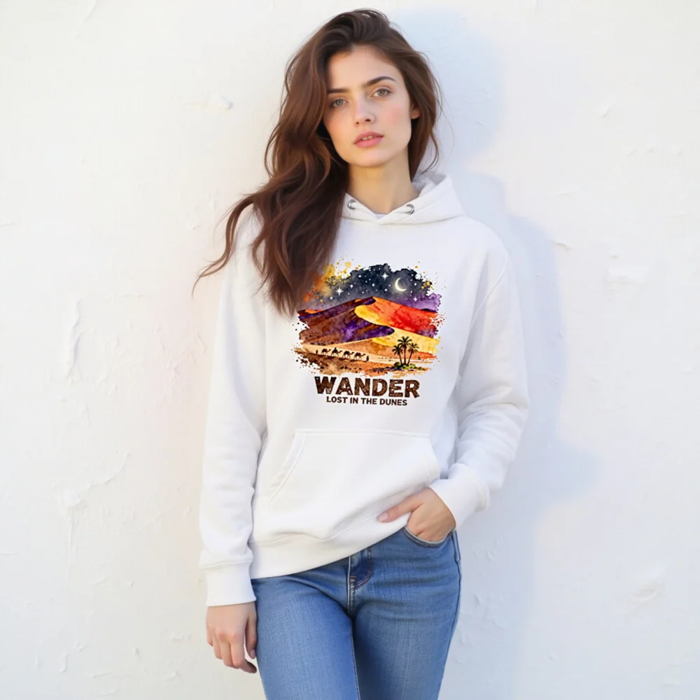 Wander Lost in the Dunes Unisex Premium Hoodie - Image 11