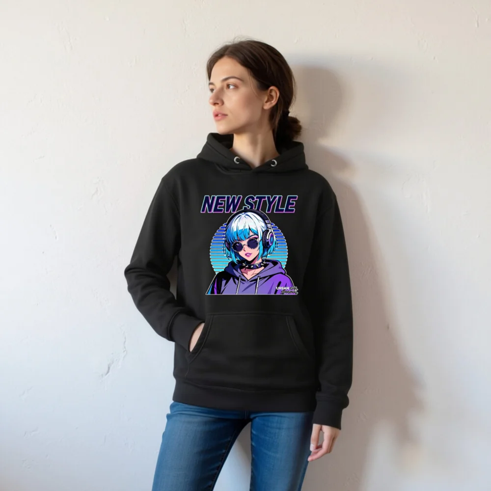 New Style Unisex Premium Pullover Hoodie - Urban Girl Original - Image 7