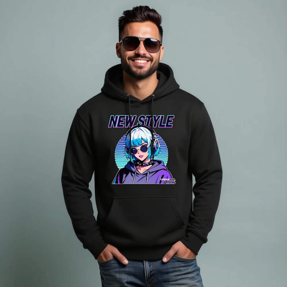 New Style Unisex Premium Pullover Hoodie - Urban Girl Original - Image 8