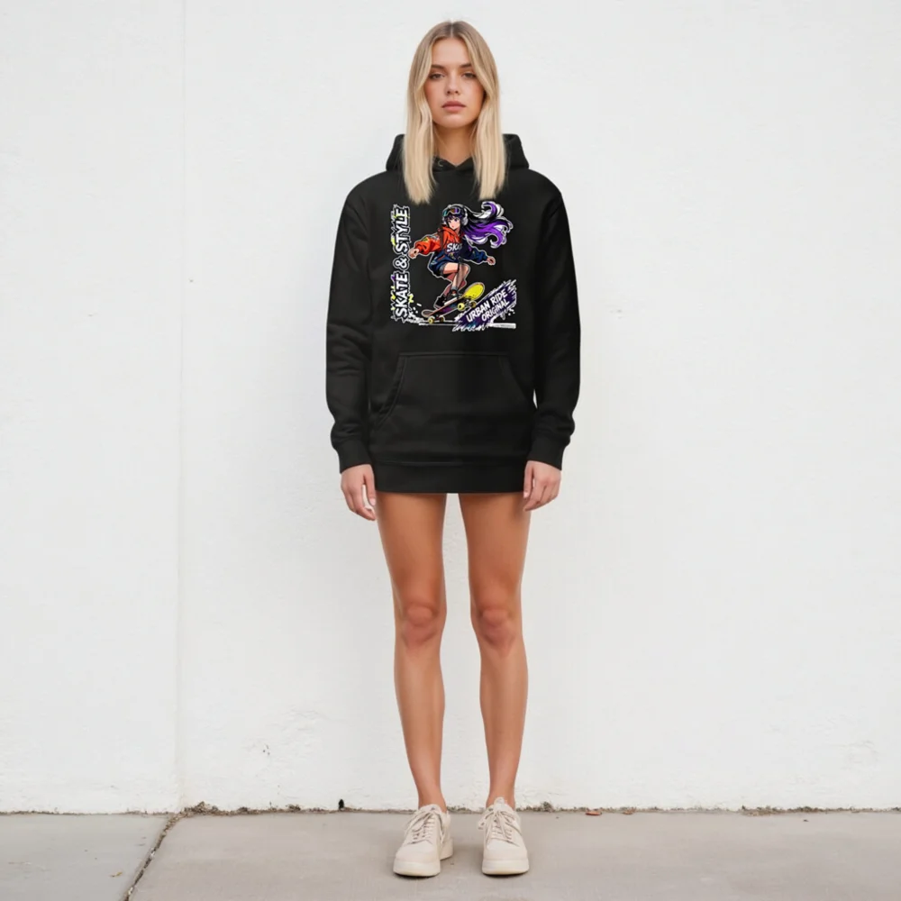 Skate & Style Unisex Premium Hoodie – Urban Ride Original - Image 5