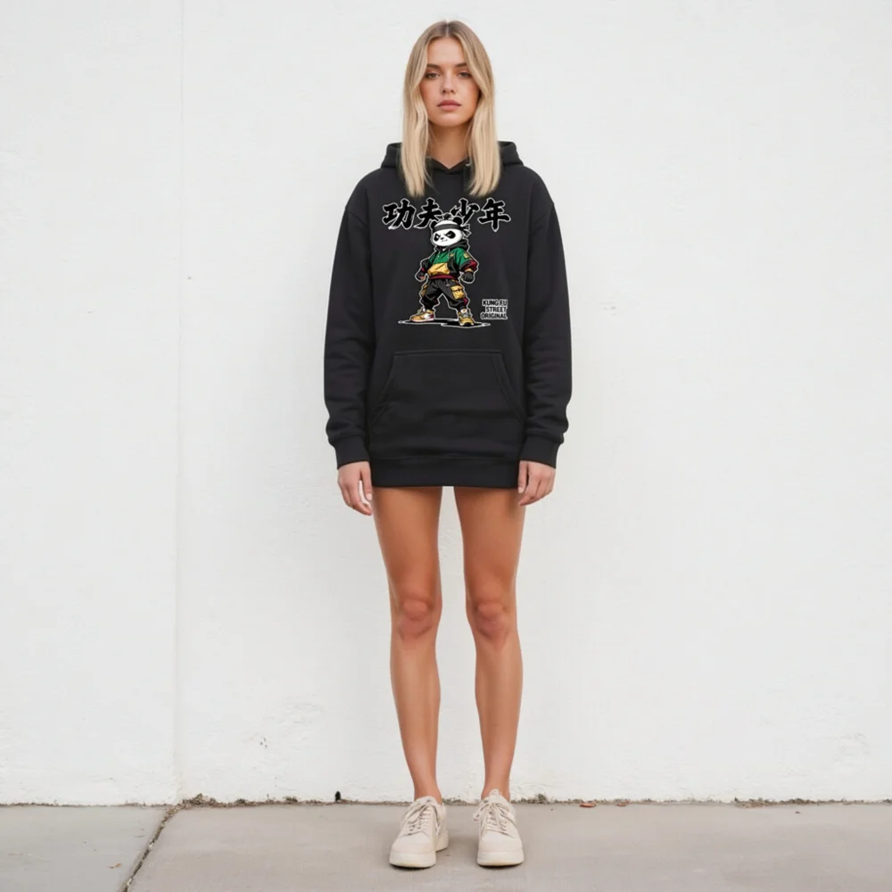 Kung Fu Panda Hoodie – Unisex Premium Pullover Sweatshirt - Image 5