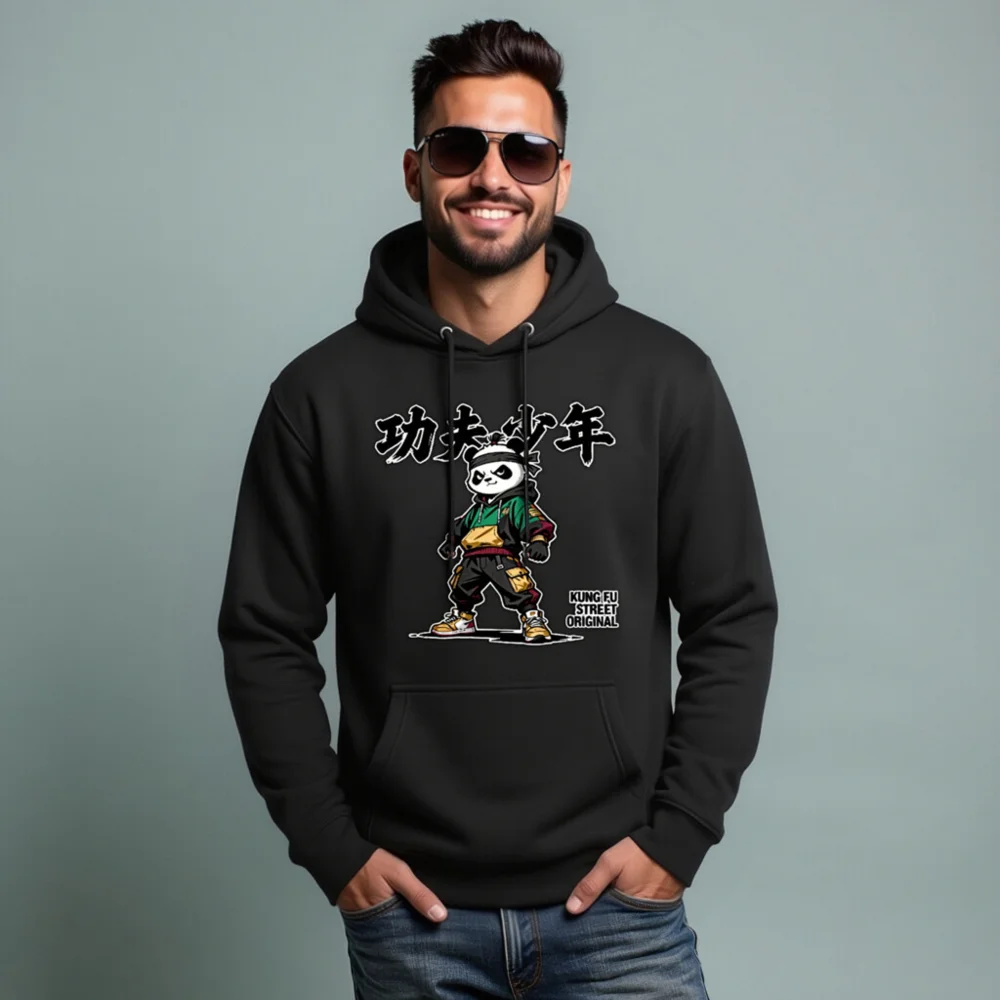 Kung Fu Panda Hoodie – Unisex Premium Pullover Sweatshirt - Image 8