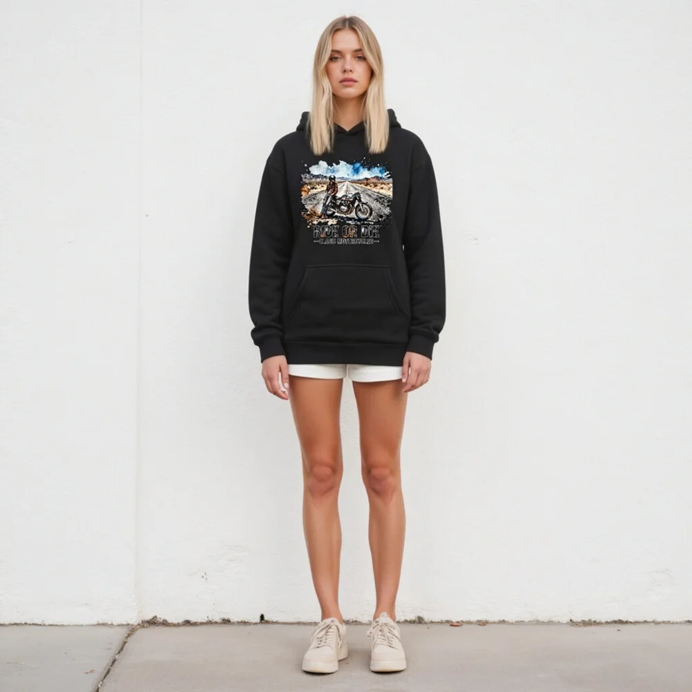 Ride or Die Classic Motorcycles Hoodie – Unisex Premium Pullover - Image 5