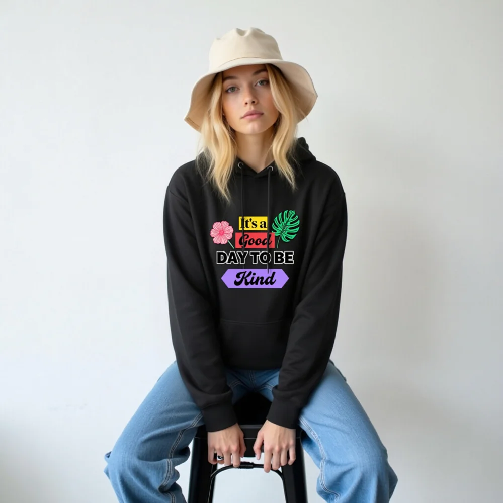 Unisex Premium Hoodie – It's a Good Day to Be Kind - Image 6