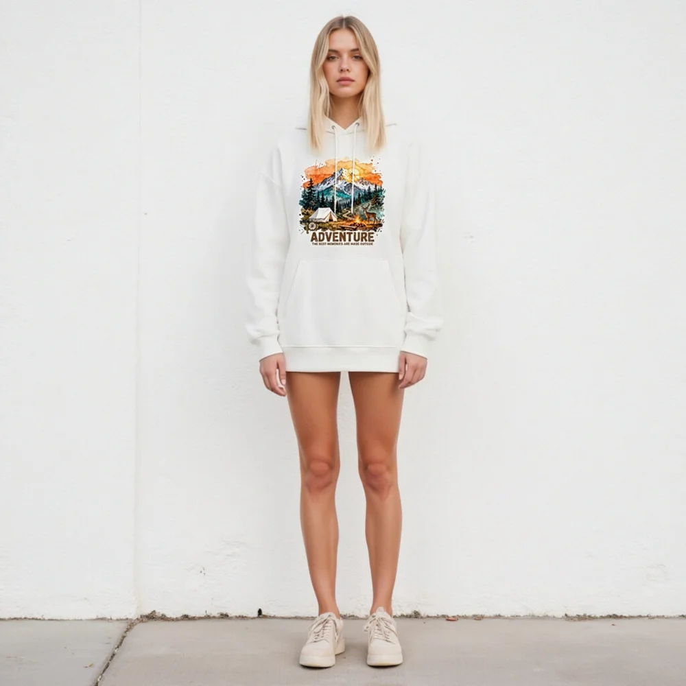 Adventure Hoodie for Men & Women – Eco-Friendly Unisex Pullover - Image 5